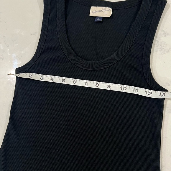 Universal Thread Black Sleeveless Sheath Midi Dress - Picture 7 of 8